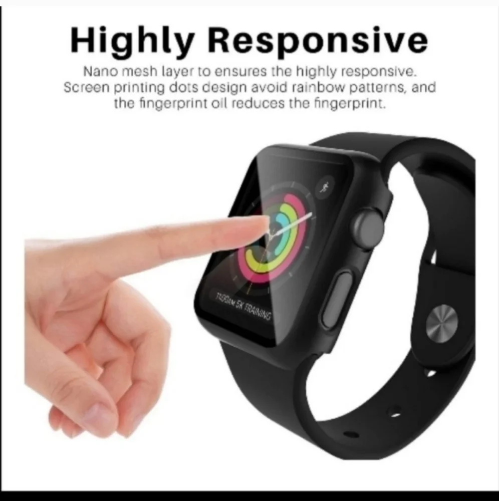 Apple iWatch Tempered Glass Case 3/2/1 42mm Screen protector